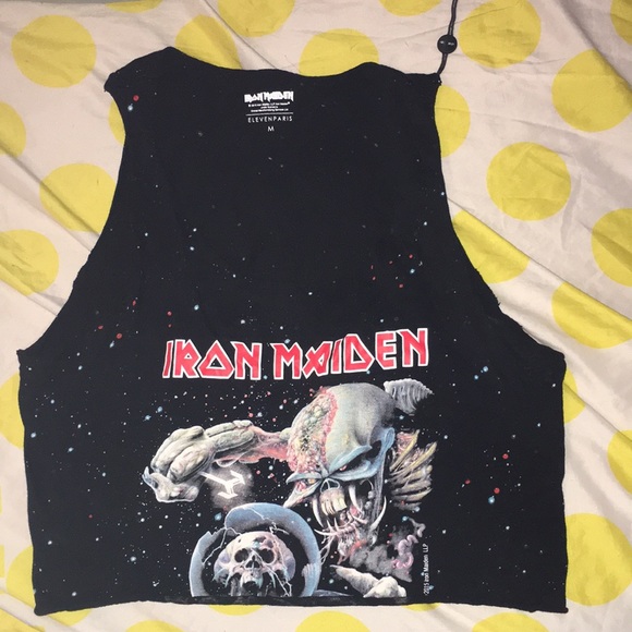 ⎋ iron maiden crop top - Picture 3 of 4
